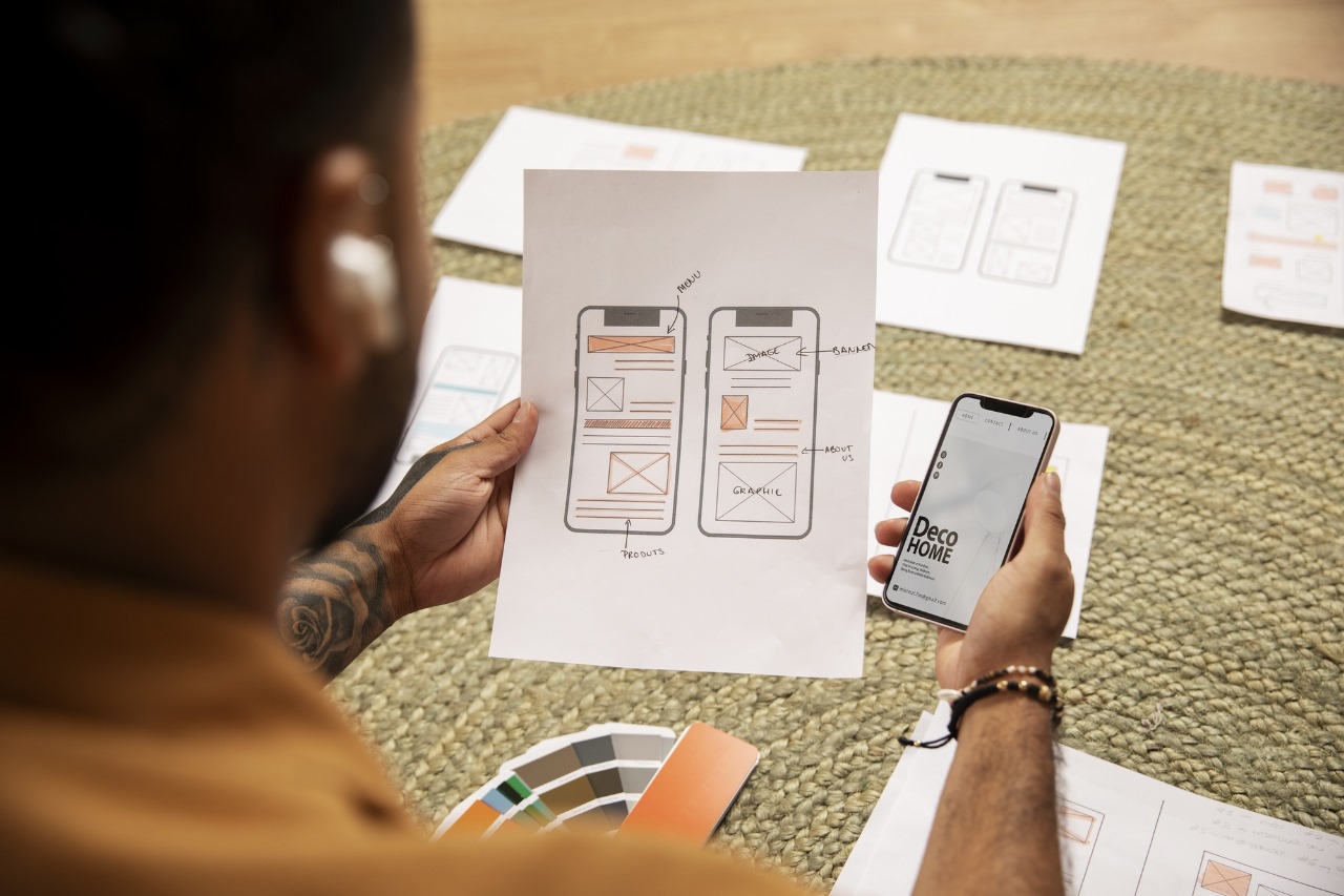 Wireframe & UI/UX Design